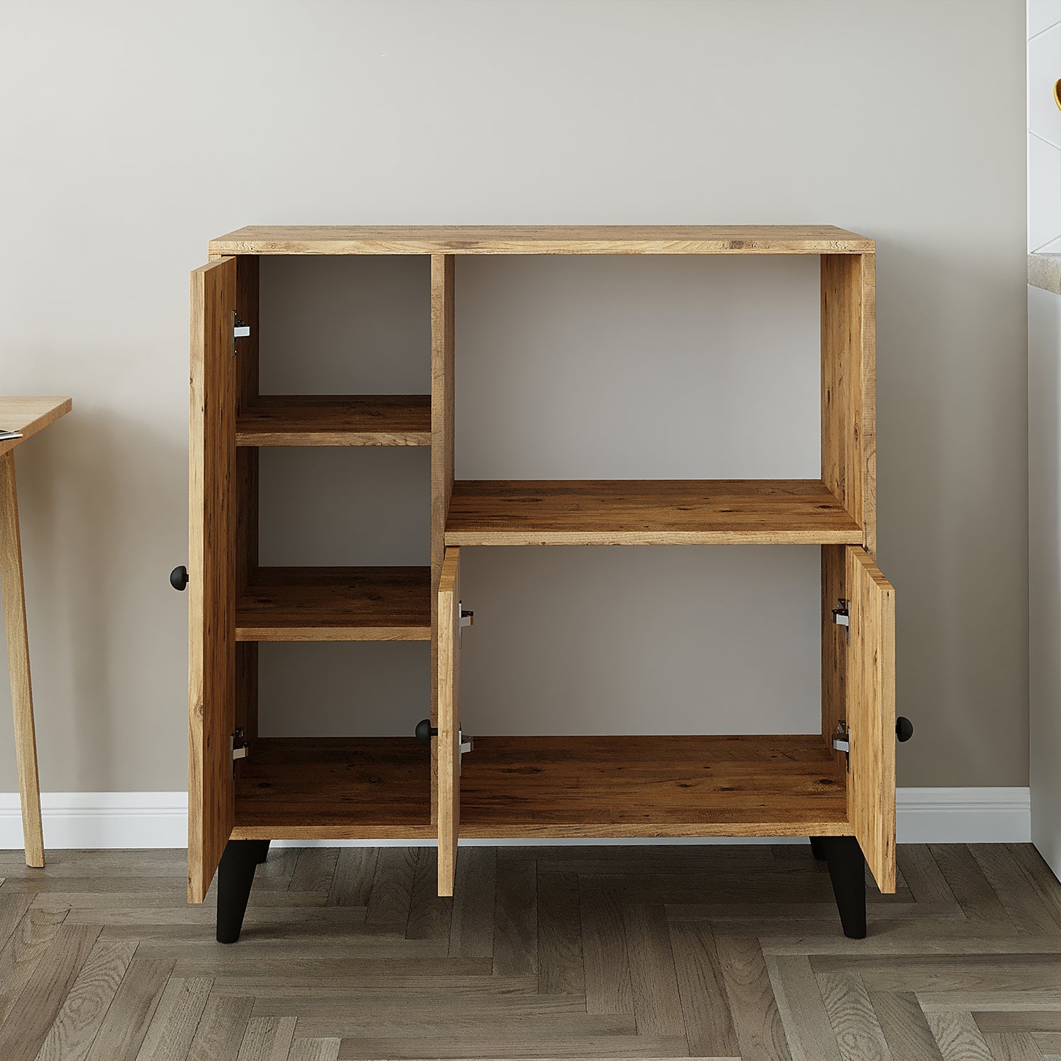Çok Amaçlı Mutfak Kiler Mikrodalga Dolabı - Peta 90 - Roomartstore.com.trçok amaçlı dolap2118