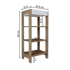 Çok Amaçlı Raf - Moka - Roomartstore.com.trbanyo rafı2713