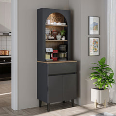 Kahve Köşesi - Çok Amaçlı Dolap - Venedik - 60 CM - Roomartkahve köşesi2808