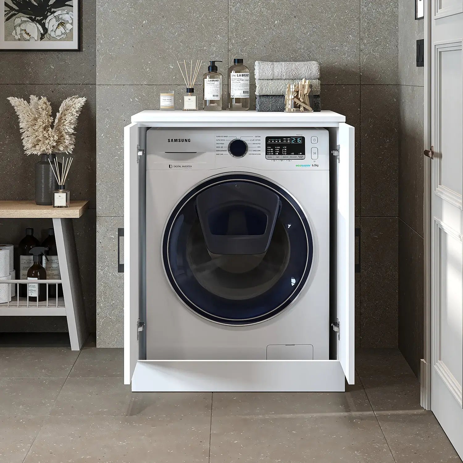 Kapaklı Çamaşır Makinesi Dolabı - 1016 - Roomartçamaşır makinesi dolabı1016.11