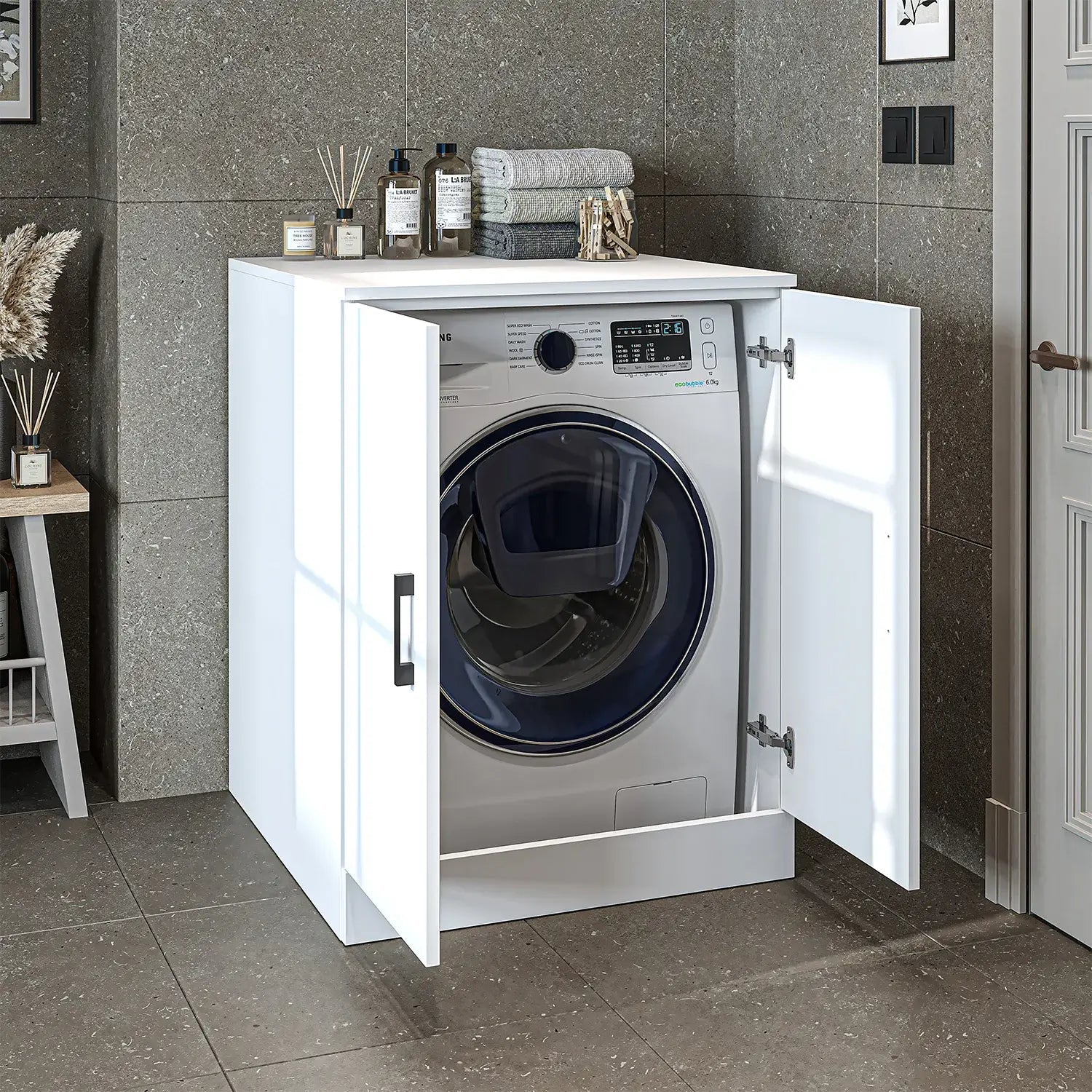 Kapaklı Çamaşır Makinesi Dolabı - 1016 - Roomartçamaşır makinesi dolabı1016.11