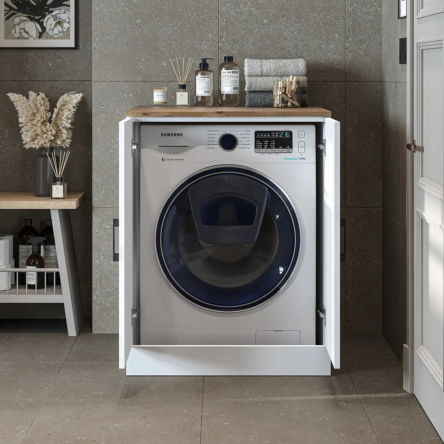 Kapaklı Çamaşır Makinesi Dolabı - 1016 - Roomartçamaşır makinesi dolabı1016.51