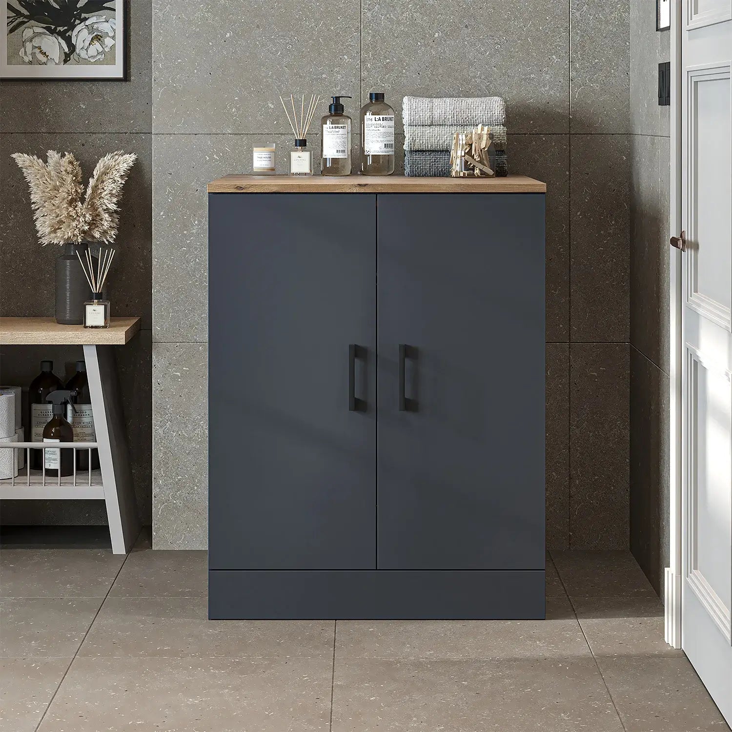 Kapaklı Çamaşır Makinesi Dolabı - 1016 - Roomartçamaşır makinesi dolabı1016.56