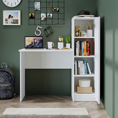 Kitaplıklı Çalışma Masası - Hera - Roomartstore.com.tr