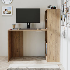Kitaplıklı Çalışma Masası - Laura - Roomartstore.com.tr