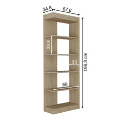 Köşe Kitaplık - Flat - Roomartkitaplık2855