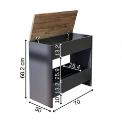 Koltuk Yanı Sehpa - Pera - Roomartstore.com.trsehpa2686