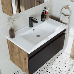 Lavabolu Banyo Dolabı 2li Set - Atria