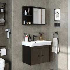 Lavabolu Banyo Dolabı 2li Set - Ada - Roomartbanyo dolabı2677
