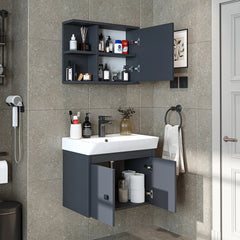 Lavabolu Banyo Dolabı 2li Set - Ada - Roomartbanyo dolabı2679