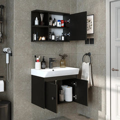 Lavabolu Banyo Dolabı 2li Set - Ada - Roomartbanyo dolabı2680