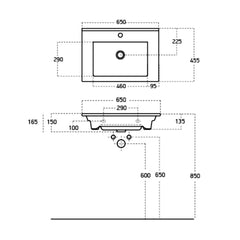 Lavabolu Banyo Dolabı 2li Set - Aria - Roomartstore.com.trbanyo dolabı2399