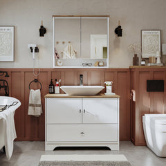 Lavabolu Banyo Dolabı 2li Set - Aria - Roomartstore.com.trbanyo dolabı2449