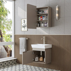 Lavabolu Banyo Dolabı 2li Set - Likya - Roomartbanyo dolabı2915