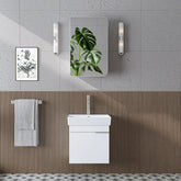 Lavabolu Banyo Dolabı 2li Set - Likya - Roomartbanyo dolabı2915