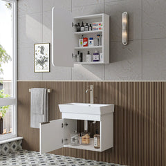 Lavabolu Banyo Dolabı 2li Set - Likya - Roomartbanyo dolabı2916