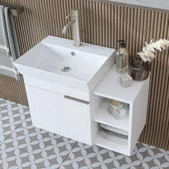 Lavabolu Banyo Dolabı 2li Set - Likya - Roomartbanyo dolabı2917
