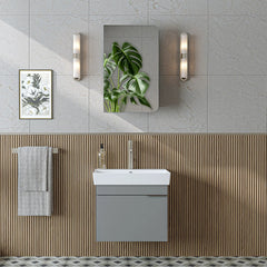 Lavabolu Banyo Dolabı 2li Set - Likya - Roomartbanyo dolabı2928