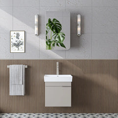 Lavabolu Banyo Dolabı 2li Set - Likya - Roomartbanyo dolabı2935