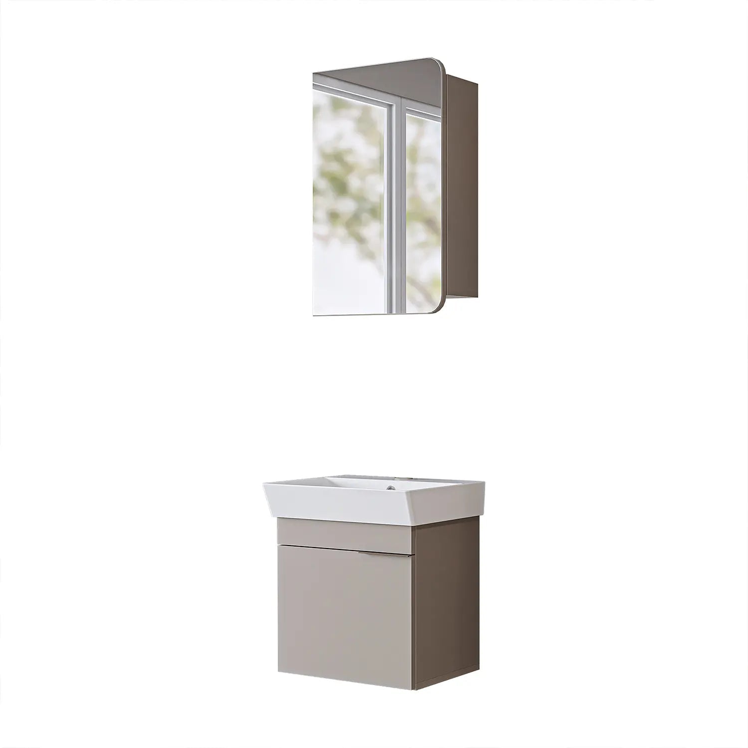 Lavabolu Banyo Dolabı 2li Set - Likya - Roomartbanyo dolabı2935