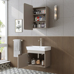 Lavabolu Banyo Dolabı 2li Set - Likya - Roomartbanyo dolabı2936
