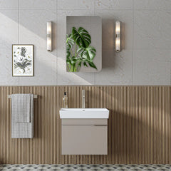 Lavabolu Banyo Dolabı 2li Set - Likya - Roomartbanyo dolabı2936