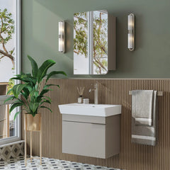 Lavabolu Banyo Dolabı 2li Set - Likya - Roomartbanyo dolabı2936