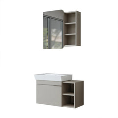 Lavabolu Banyo Dolabı 2li Set - Likya - Roomartbanyo dolabı2938