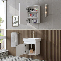 Lavabolu Banyo Dolabı 2li Set - Likya - Roomartbanyo dolabı2944
