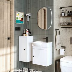 Lavabolu Banyo Dolabı 3lü Set - Punto - Roomartstore.com.trbanyo dolabı2336