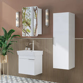 Lavabolu Banyo Dolabı 3lü Set - Likya - Roomartbanyo dolabı2919