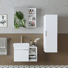 Lavabolu Banyo Dolabı 3lü Set - Likya - Roomartbanyo dolabı2925