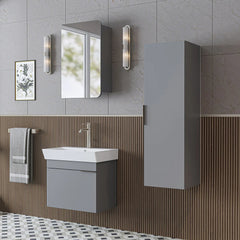 Lavabolu Banyo Dolabı 3lü Set - Likya - Roomartbanyo dolabı2932