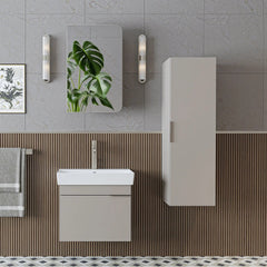 Lavabolu Banyo Dolabı 3lü Set - Likya - Roomartbanyo dolabı2940