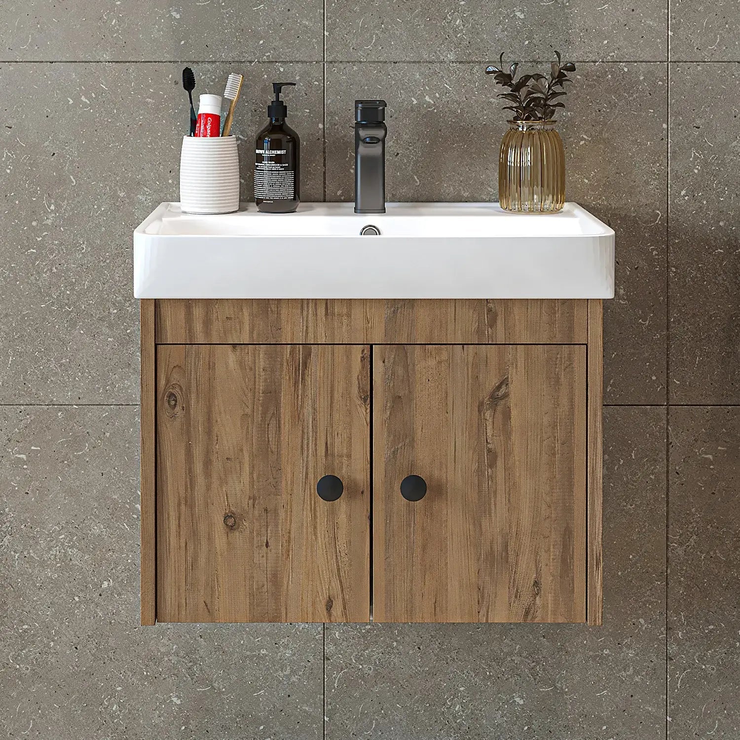 Lavabolu Banyo Dolabı - Ada - Roomartbanyo dolabı2670