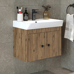 Lavabolu Banyo Dolabı - Ada - Roomartbanyo dolabı2670