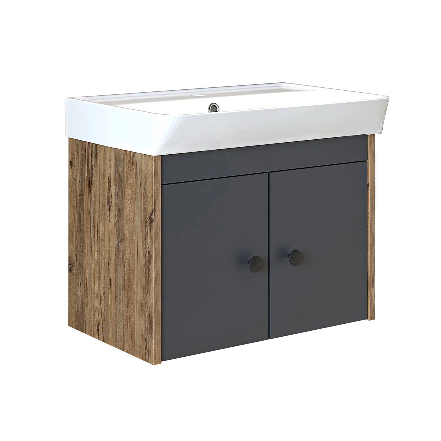 Lavabolu Banyo Dolabı - Ada - Roomartbanyo dolabı2857