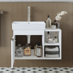 Lavabolu Banyo Dolabı - Likya - Roomartbanyo dolabı2879