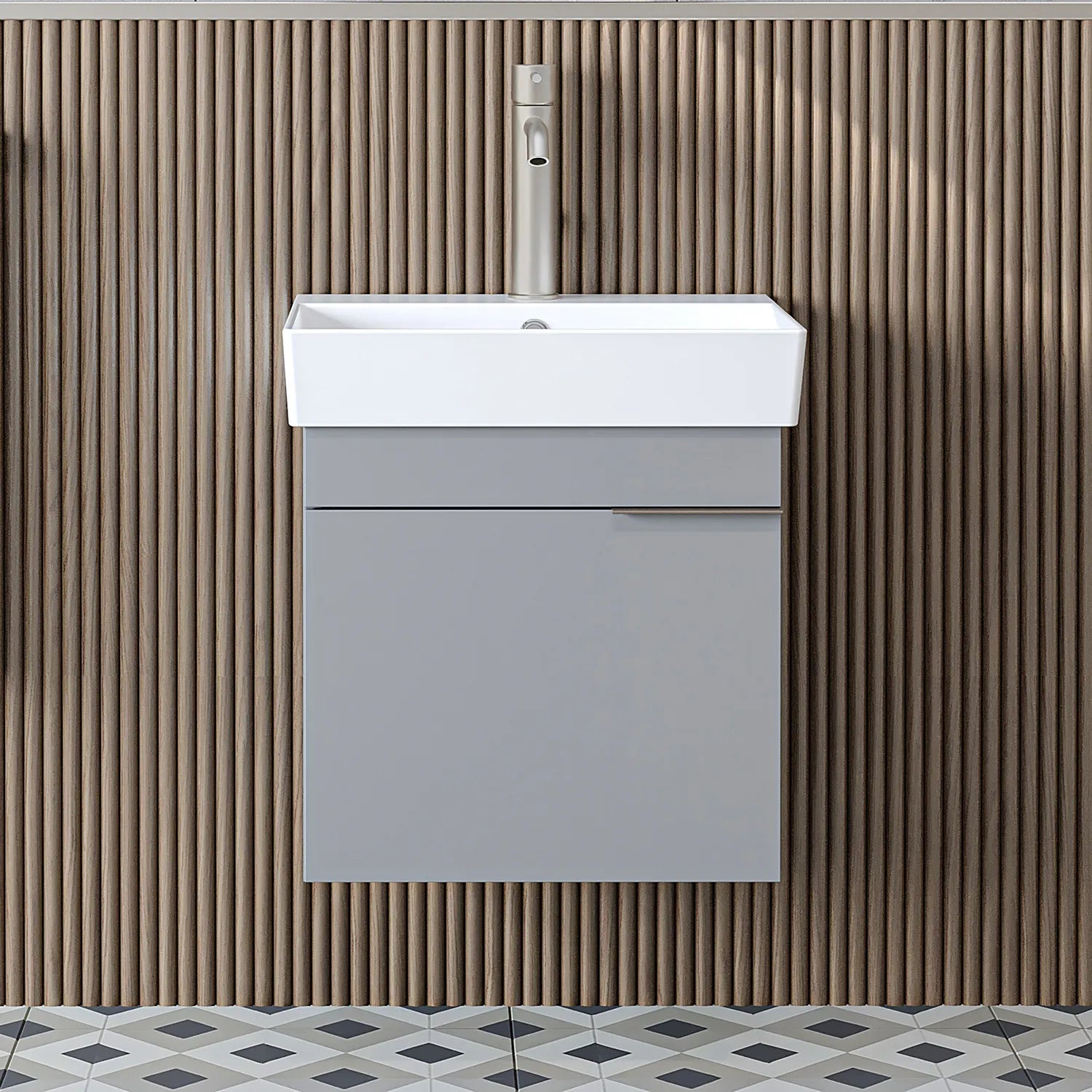 Lavabolu Banyo Dolabı - Likya - Roomartbanyo dolabı2881