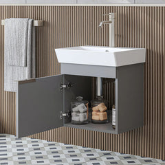 Lavabolu Banyo Dolabı - Likya - Roomartbanyo dolabı2881