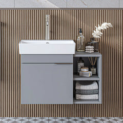 Lavabolu Banyo Dolabı - Likya - Roomartbanyo dolabı2883