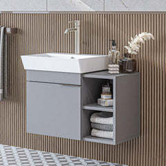 Lavabolu Banyo Dolabı - Likya - Roomartbanyo dolabı2883
