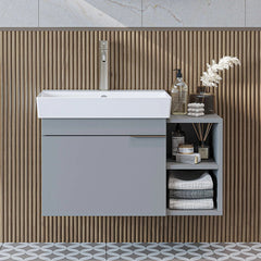 Lavabolu Banyo Dolabı - Likya - Roomartbanyo dolabı2884