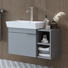 Lavabolu Banyo Dolabı - Likya - Roomartbanyo dolabı2884