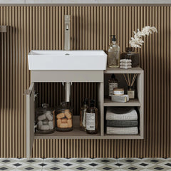 Lavabolu Banyo Dolabı - Likya - Roomartbanyo dolabı2887