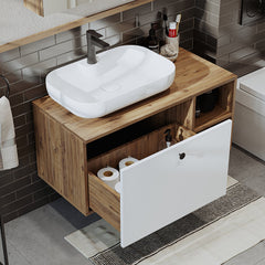 Lavabolu Banyo Dolabı - Lotus - Roomartstore.com.trbanyo dolabı2516