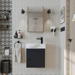 Lavabolu Banyo Dolabı Takımı 2li Set - Punto - Roomartstore.com.tr2598