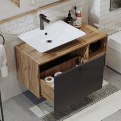 Lavabolu Banyo Dolabı - Lotus - Roomartstore.com.trbanyo dolabı2454