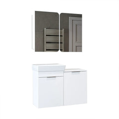 Sepetli Banyo Dolabı 2li Set - Dubai - Roomartbanyo dolabı2984