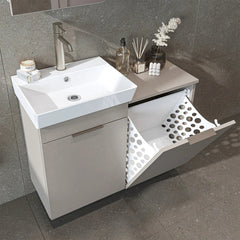 Sepetli Banyo Dolabı 3lü Set - Dubai - Roomartbanyo dolabı2995